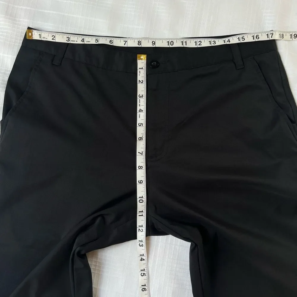 Fila Men’s Sport Golf Black Lightweight Sporting Golf Pants Size 34